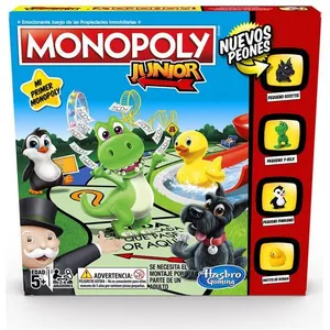 Monopoly - Junior - Hasbro A6984793 - Version Espagnole Exclusivité sur Amazon pas cher