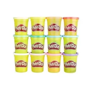 Comparateur de prix : Pack 12 pots de pâte à modeler Play-Doh Couleurs Eté