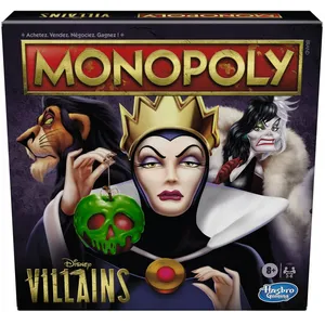 Comparateur de prix : Jeu de société Hasbro Monopoly Edition Disney Les méchants