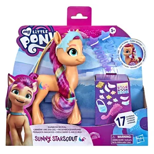 Hasbro Mini figurine My Little Pony Crinière arc-en-ciel pas cher