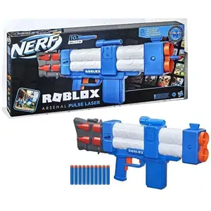 Comparateur de prix : Jeu de plein air Nerf Fusil Roblox Arsenal Pulse Laser