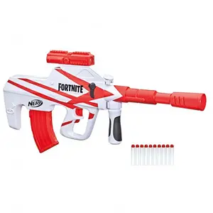Comparateur de prix : NERF - Nerf Fortnite - Blaster B-AR motorisé - Revêtement Converge et 10 fléchettes Nerf Elite