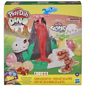 Hasbro Play Doh Dino Crew L'île aux Dino avec pâte à modeler HydroGlitz pas cher