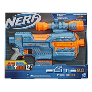 Comparateur de prix : Nerf Elite 2.0 Phoenix CS-6 avec 12 fléchettes Nerf