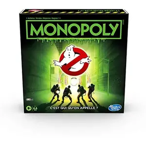 Comparateur de prix : Hasbro MONOPOLY - édition Ghostbusters S.O.S Fantômes pour enfants - dès 8 ans