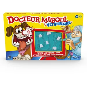 Comparateur de prix : Hasbro Gaming DOCTEUR MABOUL - Vétérinaire - Jeu de plateau pour enfants dès 6 ans