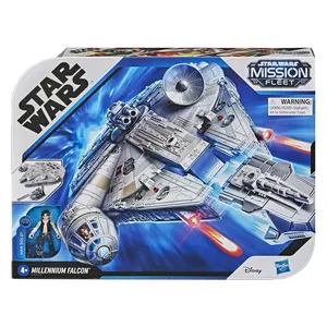 Figurine Star Wars Mission Fleet Han Solo et Faucon Millenium