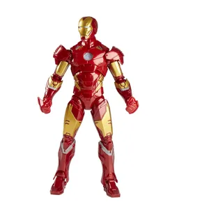 Comparateur de prix : Figurine Premium Marvel Legends 30cm - Iron Man - Avengers - Rouge - 30 points d'articulation