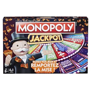 Comparateur de prix : Monopoly Jackpot - HASBRO - Jeux de plateau - Violet - Mixte - 8 ans et plus