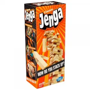 Hasbro - A2120E241 - Jenga - Jeu d'adresse en Bois pas cher