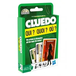Hasbro Jeu de cartes Cluedo pas cher