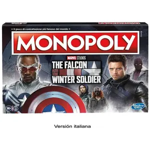 Hasbro Monopoly Falcon Et Le Soldat De L´hiver Jeu De Société Italien pas cher