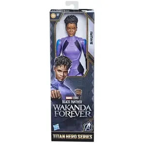Comparateur de prix : Hasbro Batman Marvel Black Panther : Wakanda Forever Figurine Shuri Titan