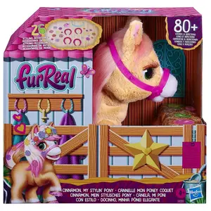 Comparateur de prix : Hasbro Pound Puppies Plush Furreal - Cannelle Mon Poney Coquet