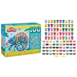 Comparateur de prix : Pâte à modeler pour enfant Play Doh Wow Coffret 100 couleurs