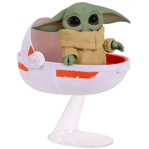 Star Wars SW FIGURINE ANIMEE GROGU ET SON COUFFIN