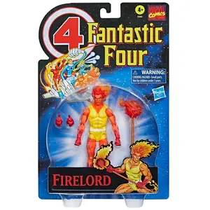 Hasbro Figure Firelord Los 4 Fantasticos Marvel Comics Serie Legends