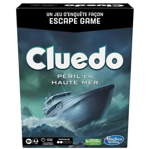 Comparateur de prix : Cluedo Escape : Péril en haute-mer - Jeu de société stratégie