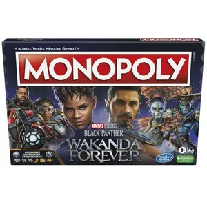 Jeu classique Hasbro Monopoly Black Panther 2 pas cher