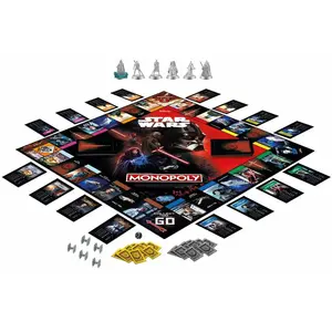 Hasbro Jeu De Société Star Wars Monopoly Dark