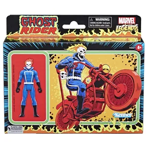 Hasbro Figurine Marvel Legends Retro 375 Ghost Rider pas cher