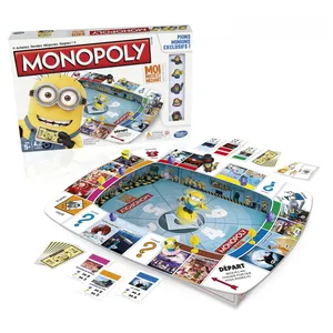 Hasbro Monopoly Moi Moche Et Méchant Avec Pions Minions pas cher