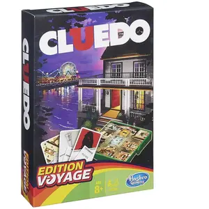 Comparateur de prix : Cluedo - Jeu de Voyage - Jeu de société - Hasbro Cluedo - Version française