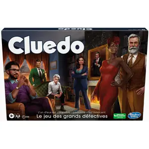 Comparateur de prix : Jeux de société Cluedo Hasbro France Multicolore 26,3x4x40 cm A2301617
