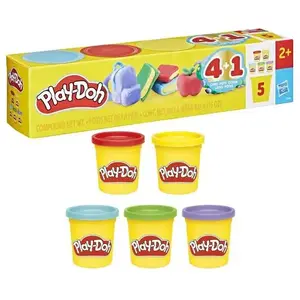 Comparateur de prix : Play-doh Pack De 5 Pots Retour A L'ecole