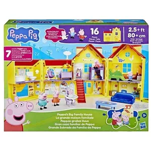 Hasbro Peppa Pig La Grande Maison familiale, Coffret, Couleur : pas cher