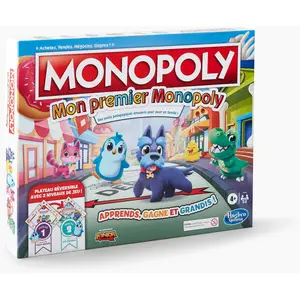 Hasbro Monopoly Junior Square 2 In 1
