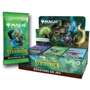 Boite de 30 boosters de jeu Les Secrets de Strixhaven - Magic FR