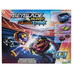 Figurine Beyblade Burst QuadStrike Set de combat Thunder Edge