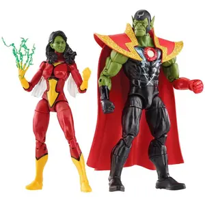 Avengers Marvel Legends figurines Skrull Queen & Super-Skrull 15 cm