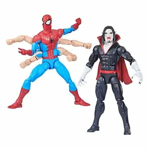 Hasbro Pack 2 figurines The Amazing Spider-Man Marvel et Morbius Marvel 15 cm