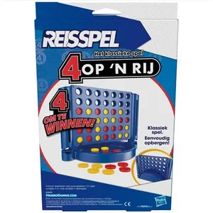 Comparateur de prix : Hasbro Gaming Puissance 4 édition Voyage, Jeu Portable pour 2 Joueurs, Jeu de Voyage, à partir de 6 Ans (Version néerlandaise)