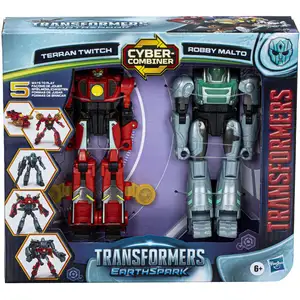 Comparateur de prix : Hasbro Personnage articulé Transformers EarthSpark Cyber-Combiner TU