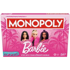 Hasbro Gaming Jeu de plateau Monopoly : édition Barbie - Version anglaise pas cher