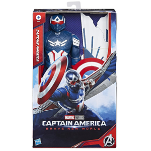 Comparateur de prix : Hasbro CAPTAIN AMERICA FIG 30 CM TITAN DELUXE CAPTAIN AMERICA