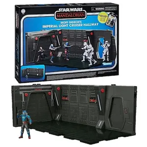 Comparateur de prix : Hasbro Star Wars : The Mandalorian Vintage Collection - Figurine et Tantive IV Hallway et Mandalorian