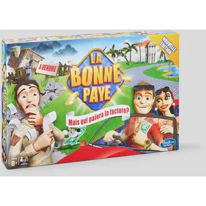 Comparateur de prix : Jeux de société Hasbro Bonne Paye Jaune 26,7x5x39,9 cm A2401679