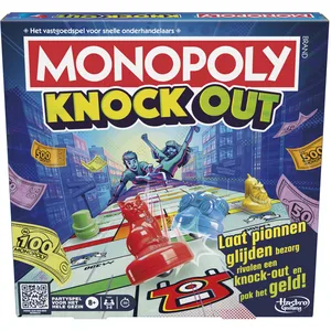 Hasbro Gaming Monopoly Gliss', jeu de groupe familial, jeu de société - Version néerlandaise pas cher