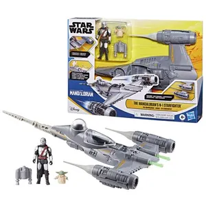 Comparateur de prix : Hasbro Figurine Star Wars Epic Hero Series The Mandalorian's N-1 Starfighter