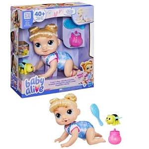 Comparateur de prix : Poupon Baby Alive Harper Hugs Marche à 4 pattes HASBRO