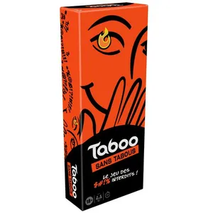 Comparateur de prix : Hasbro Gaming Taboo sans censure, jeu de groupe pour adultes seulement, jeux de plateau