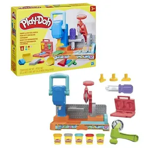 Play-Doh, coffret Mon petit bricoleur avec pâte à modeler pas cher