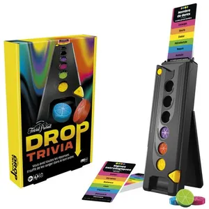 Comparateur de prix : Hasbro Gaming Drop Trivia, jeu de groupe électronique inspiré de Trivial Pursuit