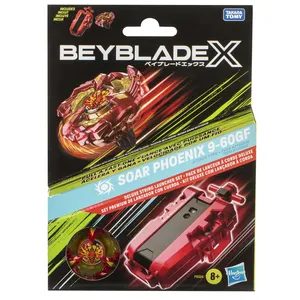 Jeu de plein air Beyblade X Lanceur à corde Deluxe Soar Phoenix 9-60GF