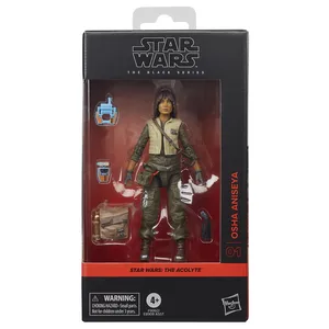Hasbro - Star Wars The Black Series : The Acolyte - Figurine articulée 15cm - Osha Aniseya pas cher