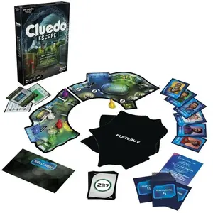 Hasbro Gaming Cluedo Escape L'Exposition universelle pas cher